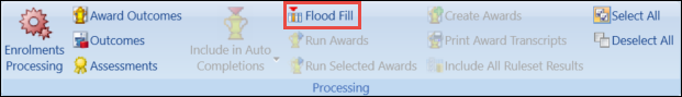 Flood Fill button