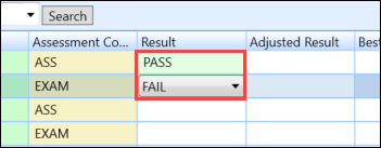 Values added to assessments