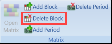 Delete Block button