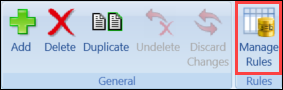 Manage Rules button