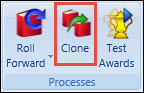 Curriculum ribbon - Clone button