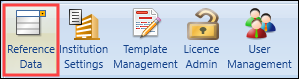 Reference Data button