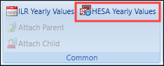 HESA Yearly Values button