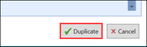 Duplicate button