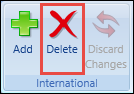 Delete button