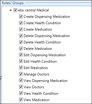 ebs: central Medical group