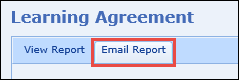 Email Report tab