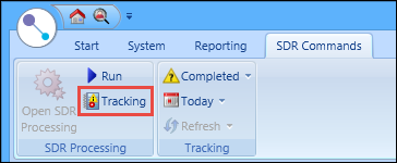 Tracking button