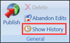 Show History button