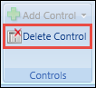 Delete Control button