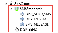 SMS standard controls