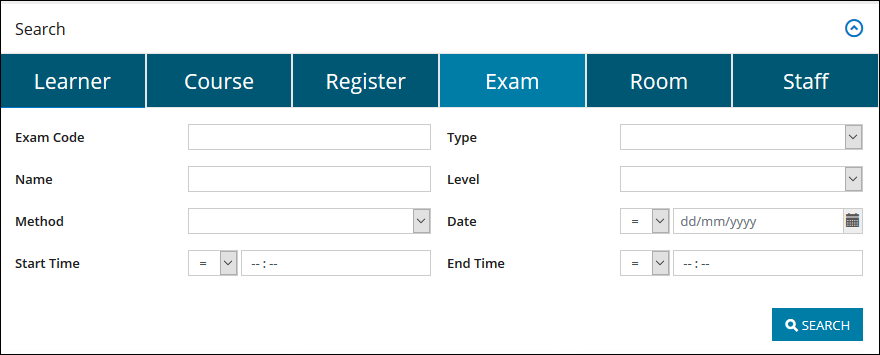 Exam Search