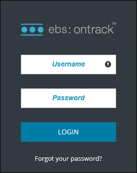 Login section