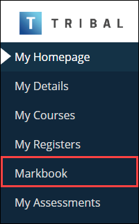 Markbook option