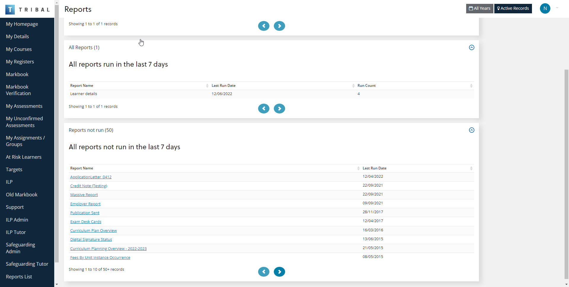 ReportsScheduleRemoved