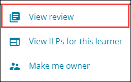 View review option