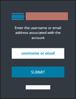 Enter username or email