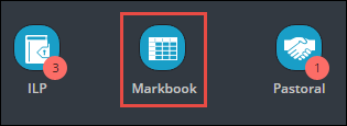 Markbook button