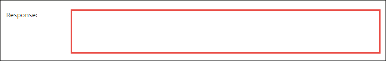 Response field