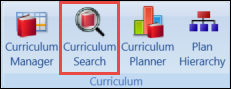 Curriculum Search button