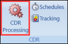 CDR Processing button