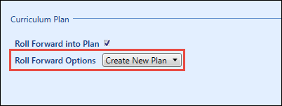 Create New Plan