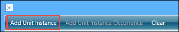 Add Unit Instance button