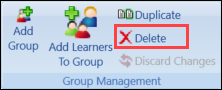 Delete button