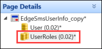 UserRoles datalink