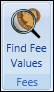 Find Fee Values button