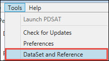 DataSet and Reference option