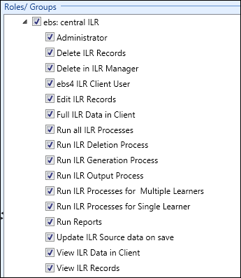 ILR roles