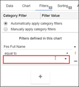 Filter drop down