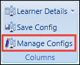 Manage Configs button