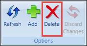 Delete button