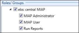 ebs: central MIAP group