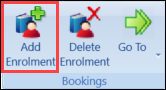 Add Enrolment button