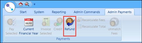 Refund button