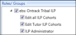 ebs: Ontrack Tribal ILP group