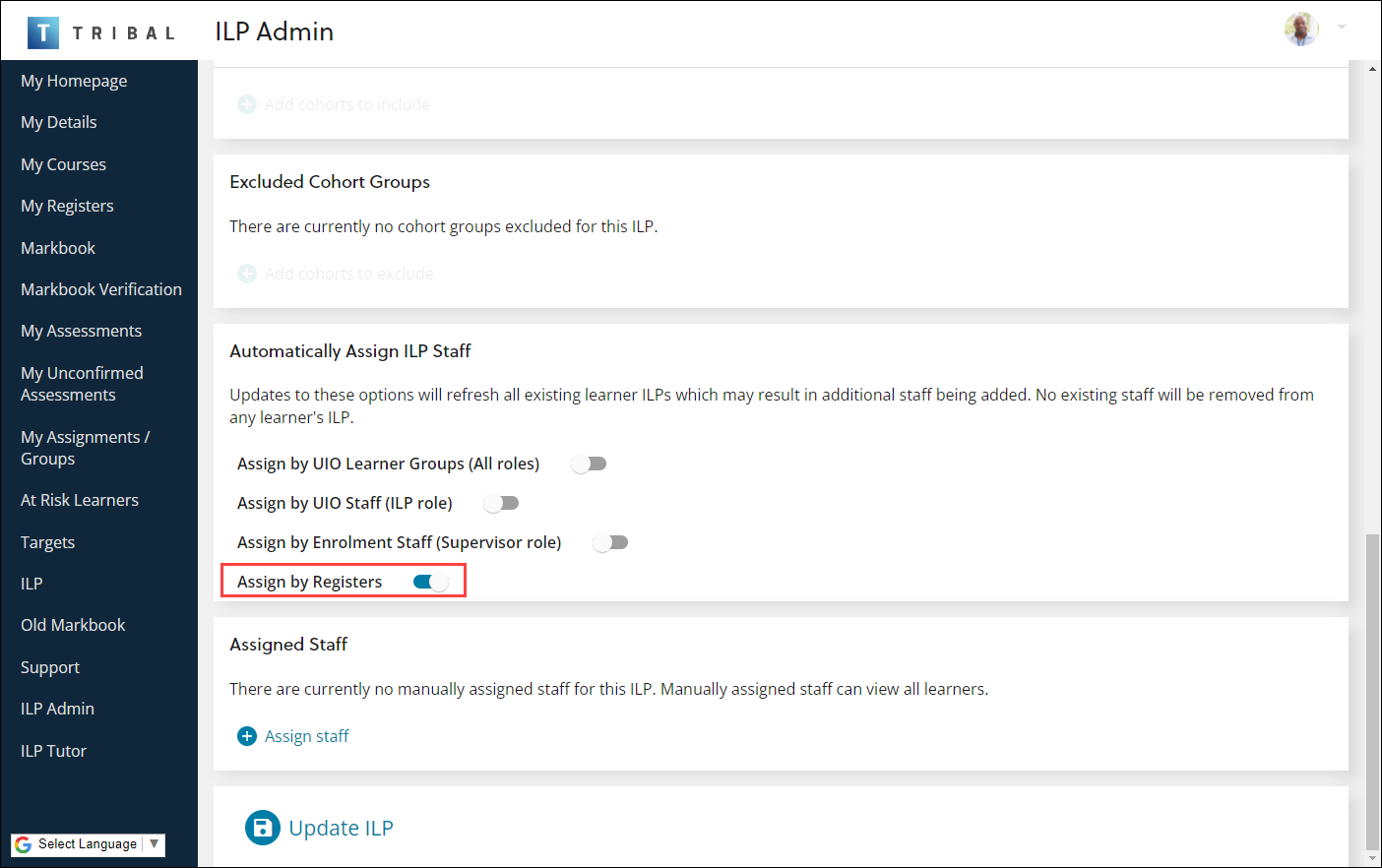 Assign by Registers