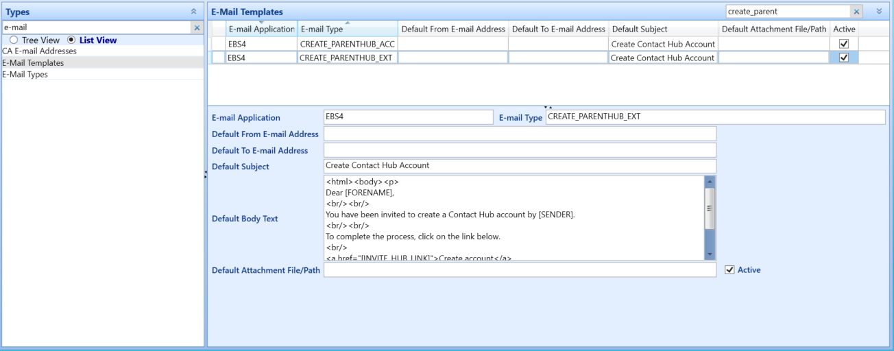 Create Contact Hub Account - B2C