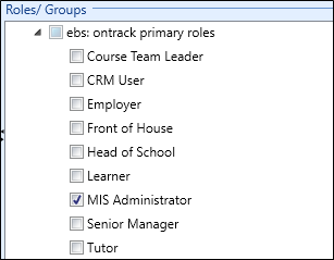 ebs: ontrack primary roles