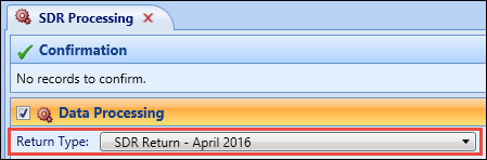 Return Type field
