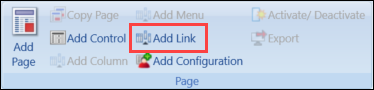 Add Link button