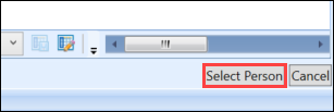 Select Person button