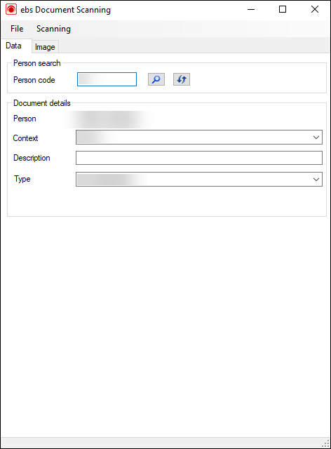 the stand-alone ebs Document Scanning tool