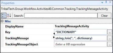 TrackingMessageActivity fields