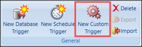 New custom trigger button