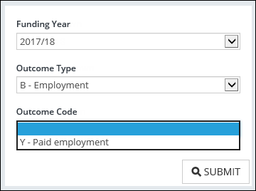 Filtered column 3 - ontrack view