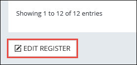 Edit Register button